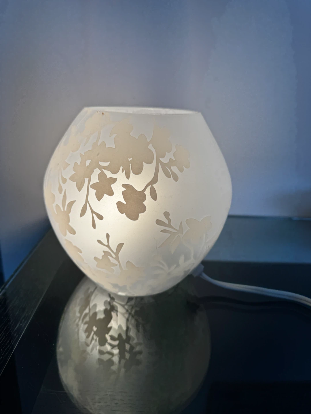 Decorative Frosted Glass Table Lamp