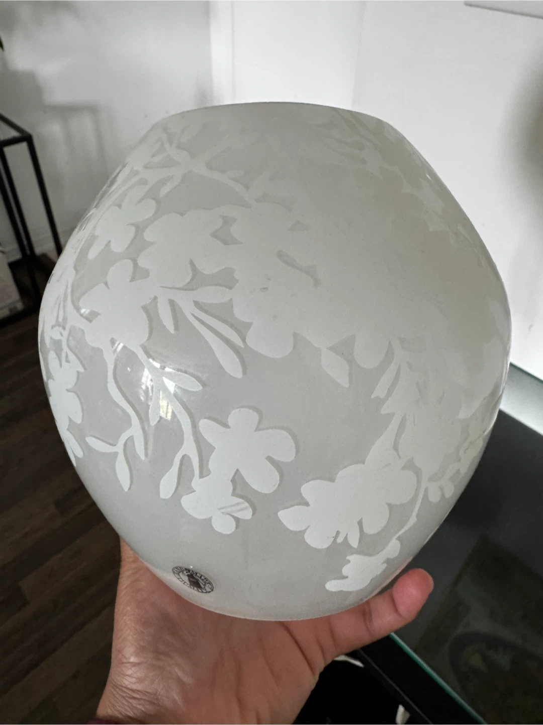 Decorative Frosted Glass Table Lamp - photo 2
