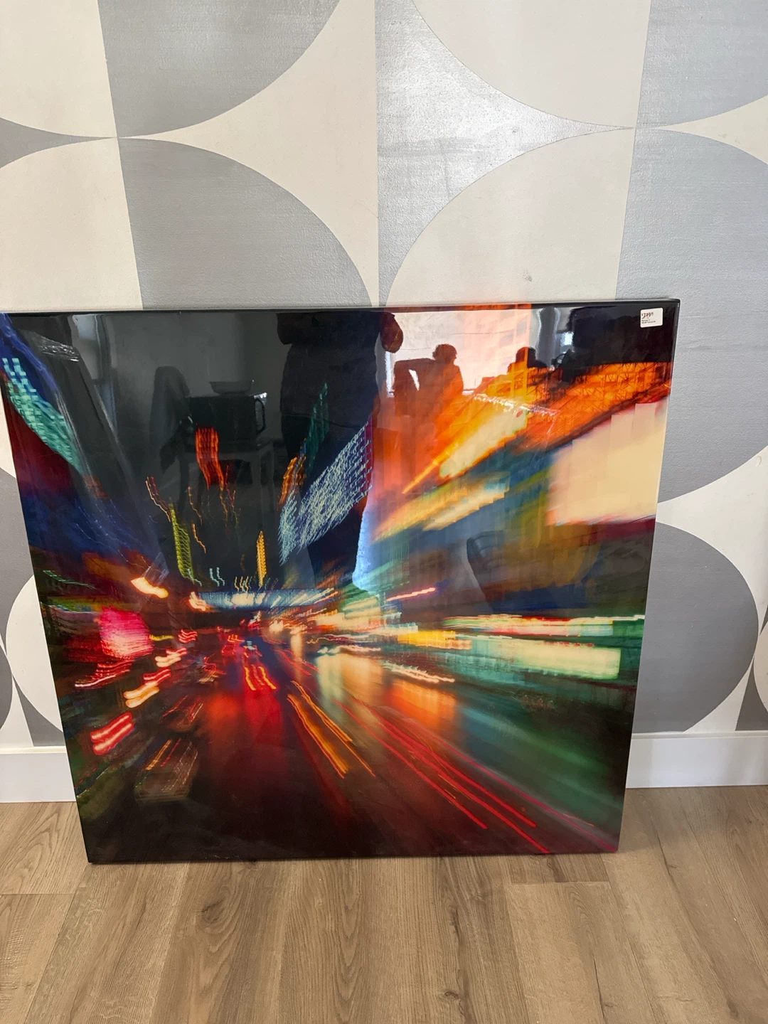 Micmac II 40x40 canvas art print.