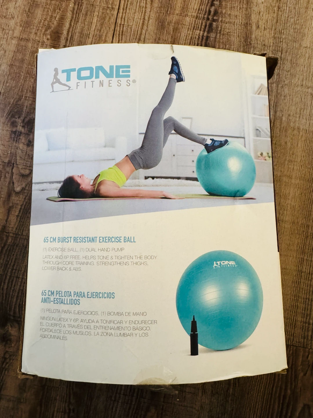 Tone Fitness 65 cm Exercise Ball - photo 2