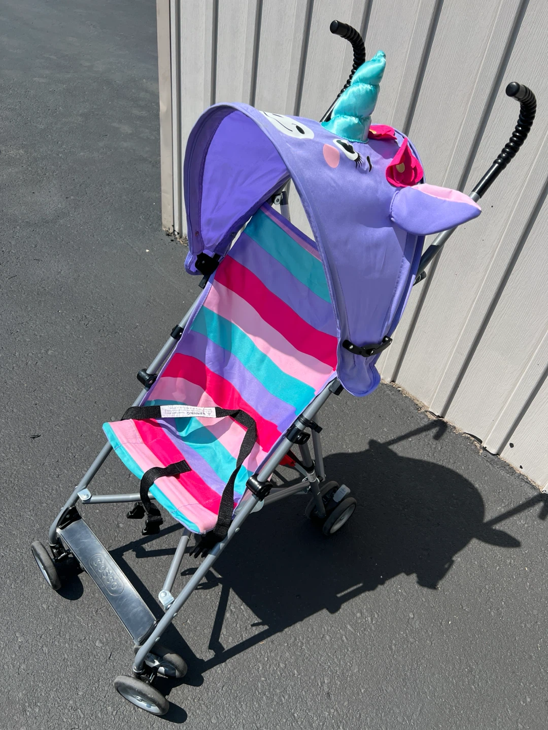 Kids Unicorn Umbrella Stroller - photo 2