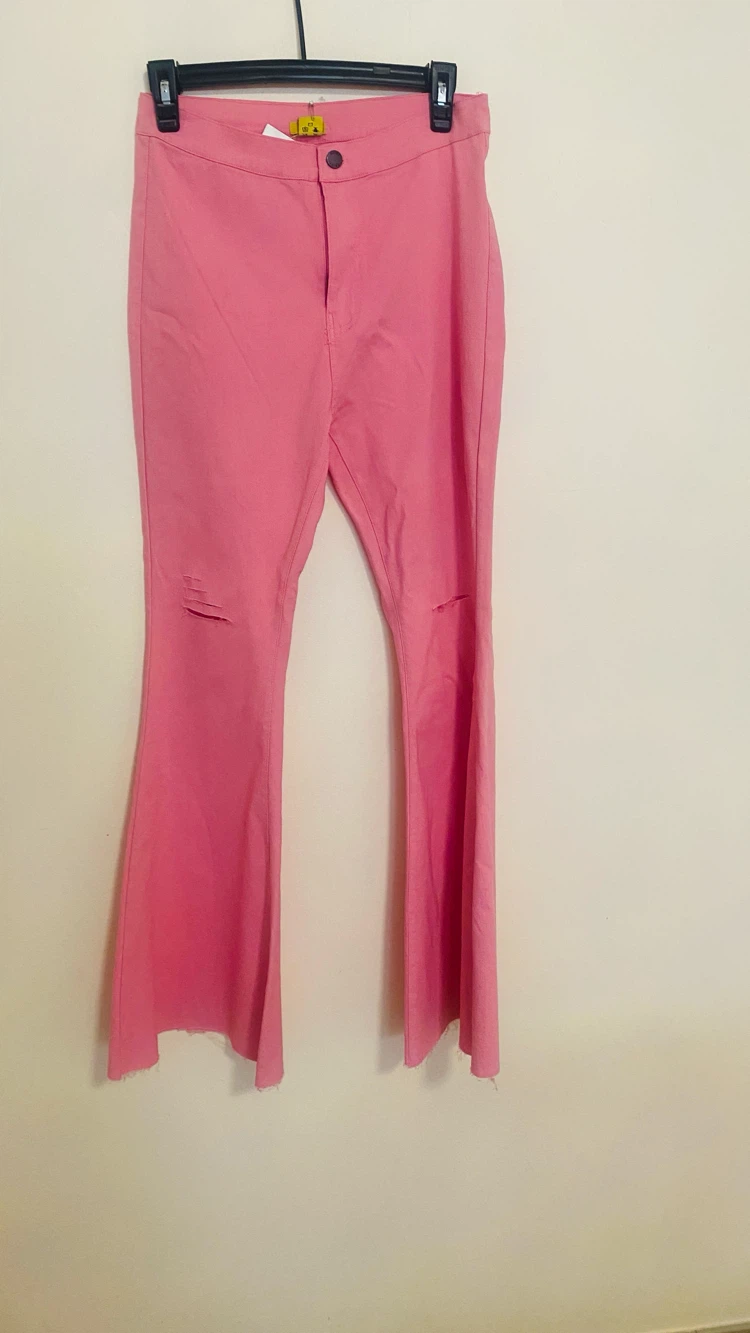 Daisy flare pants size large