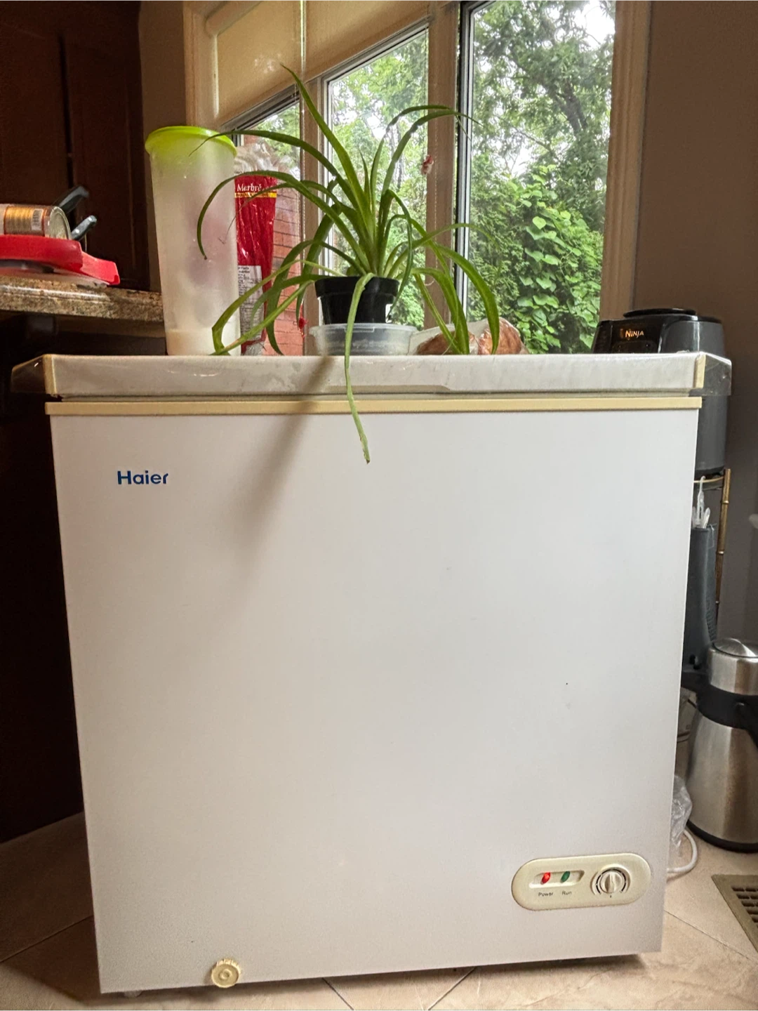 Haier Chest Freezer 74-54-82cm 5.4cu