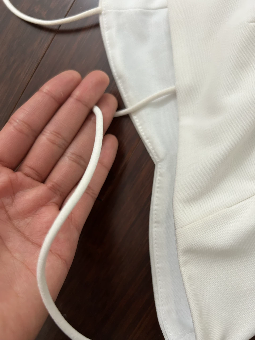 Very solid and high quality White Cropped Tube Top - photo 3