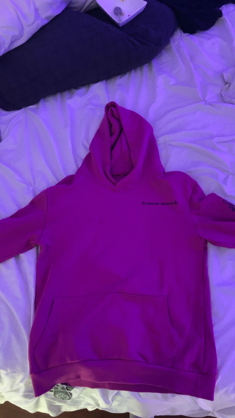 Chrome Hearts Pink Hoodie