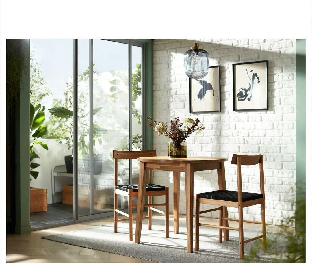 Wooden Dining Table and Chairs Set