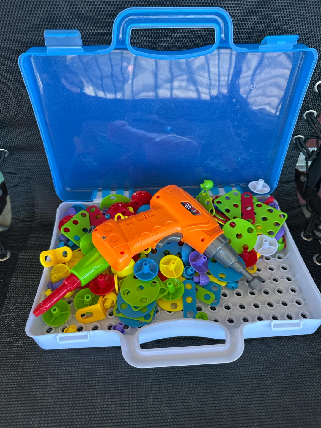Toy Building Drill Set with Case