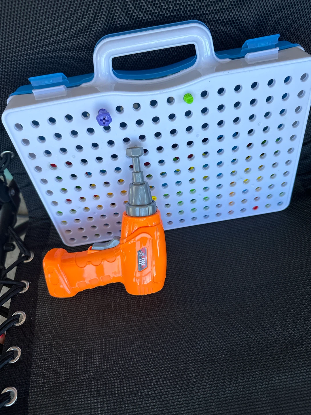 Toy Building Drill Set with Case - photo 2