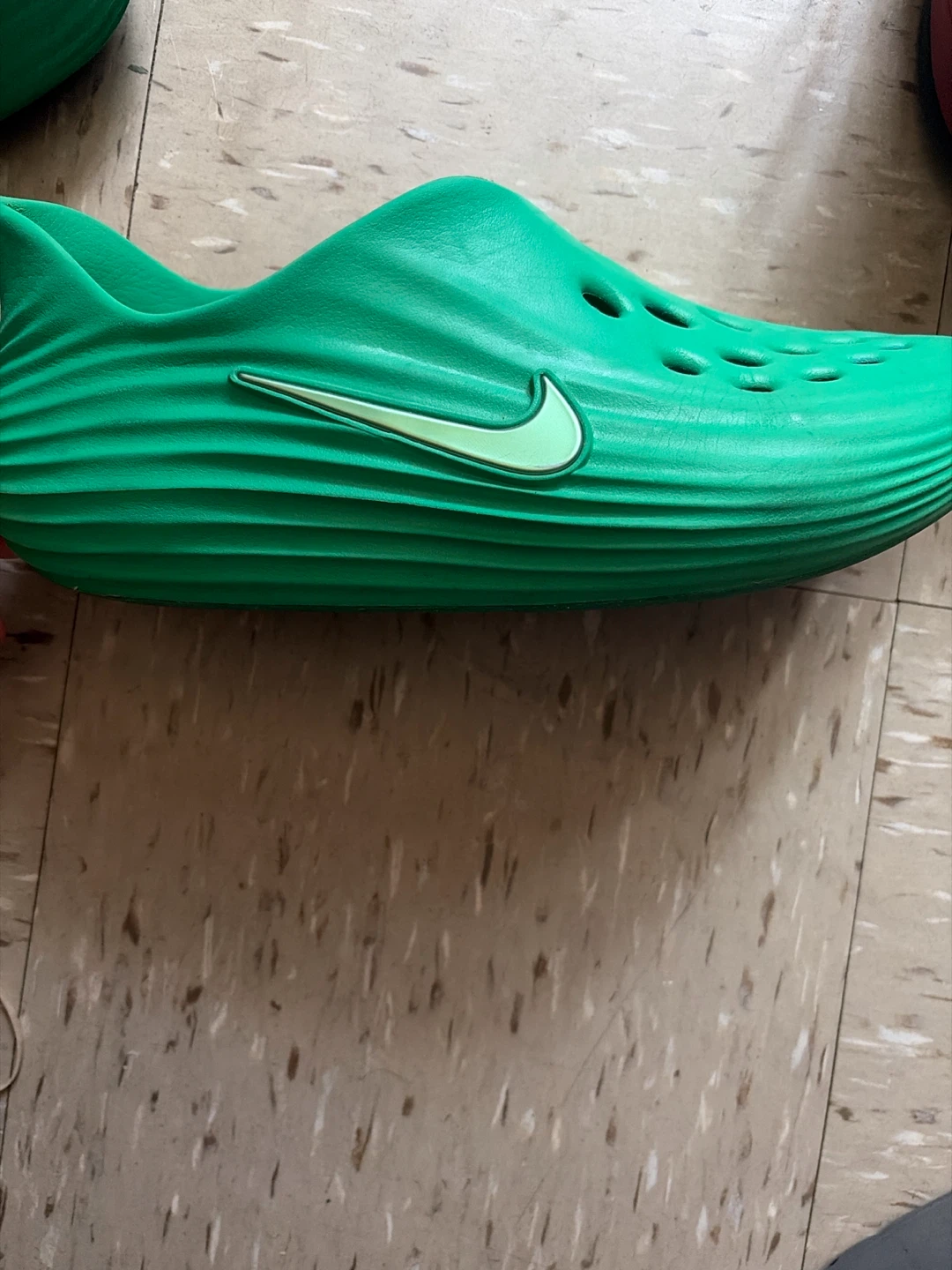Nike Green Clog-Style Shoes - photo 3