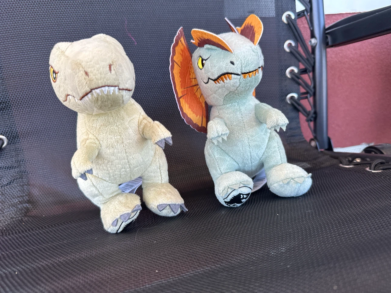 Jurassic Park Dilophosaurus & Tyrannosaurus Rex Plush Toys - photo 2