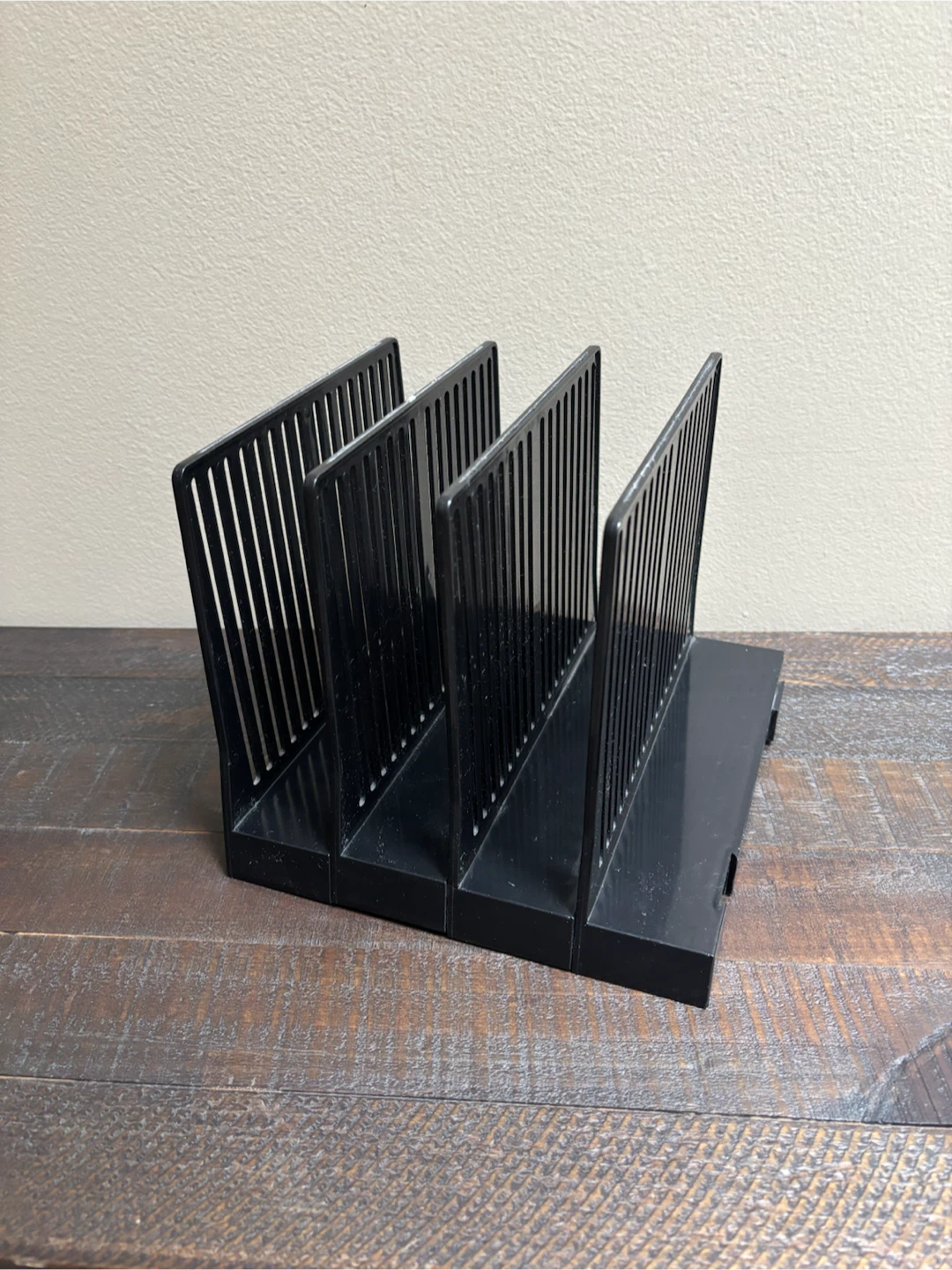 Free Black 4-Slot Magazine Holder