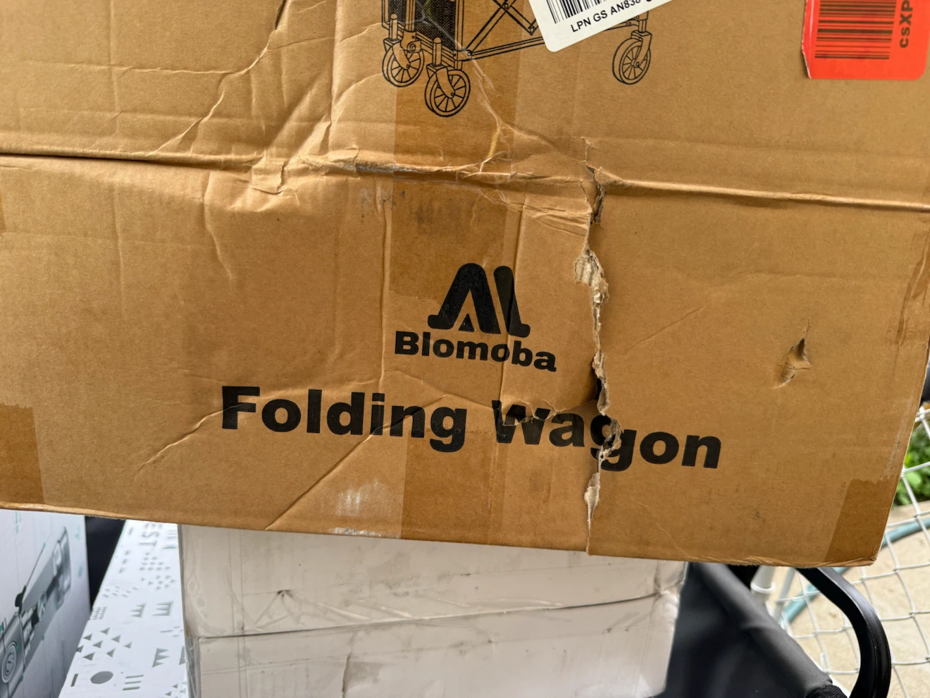 Blomoba Folding Wagon Cart 220LBS - photo 2
