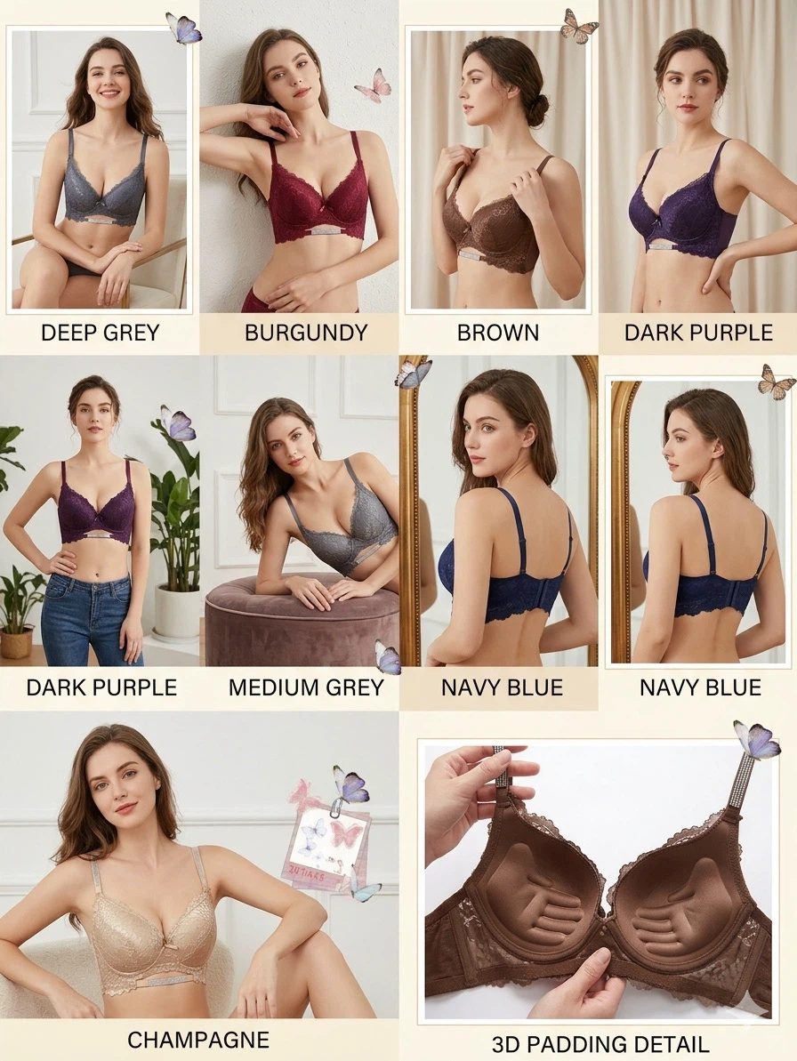 BraAria Lace Comfort Bra.   6035#B - photo 2