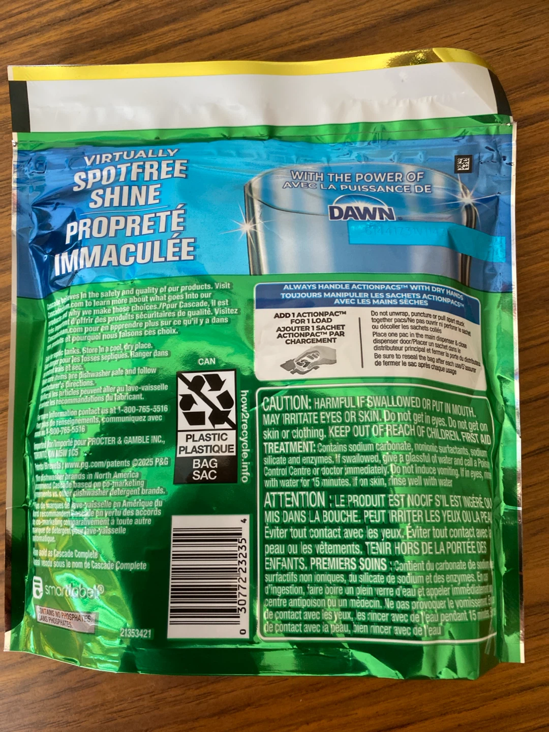 Cascade Total Clean Dishwasher Detergent Pods - photo 2