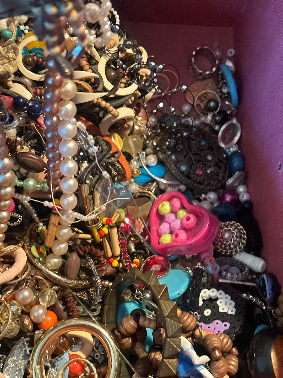 18-20 pounds of costume jewelry for crafts - photo 5