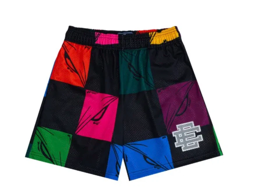 Men's Patchwork Shorts - photo 3