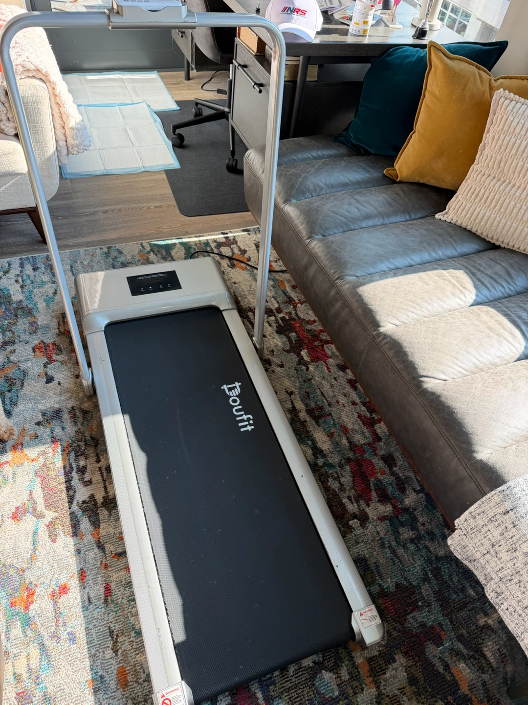 Uoufit Under Desk Treadmill with Remote