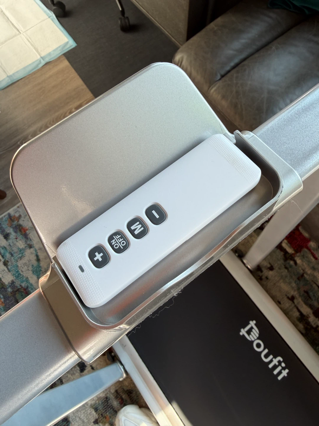 Uoufit Under Desk Treadmill with Remote - photo 3