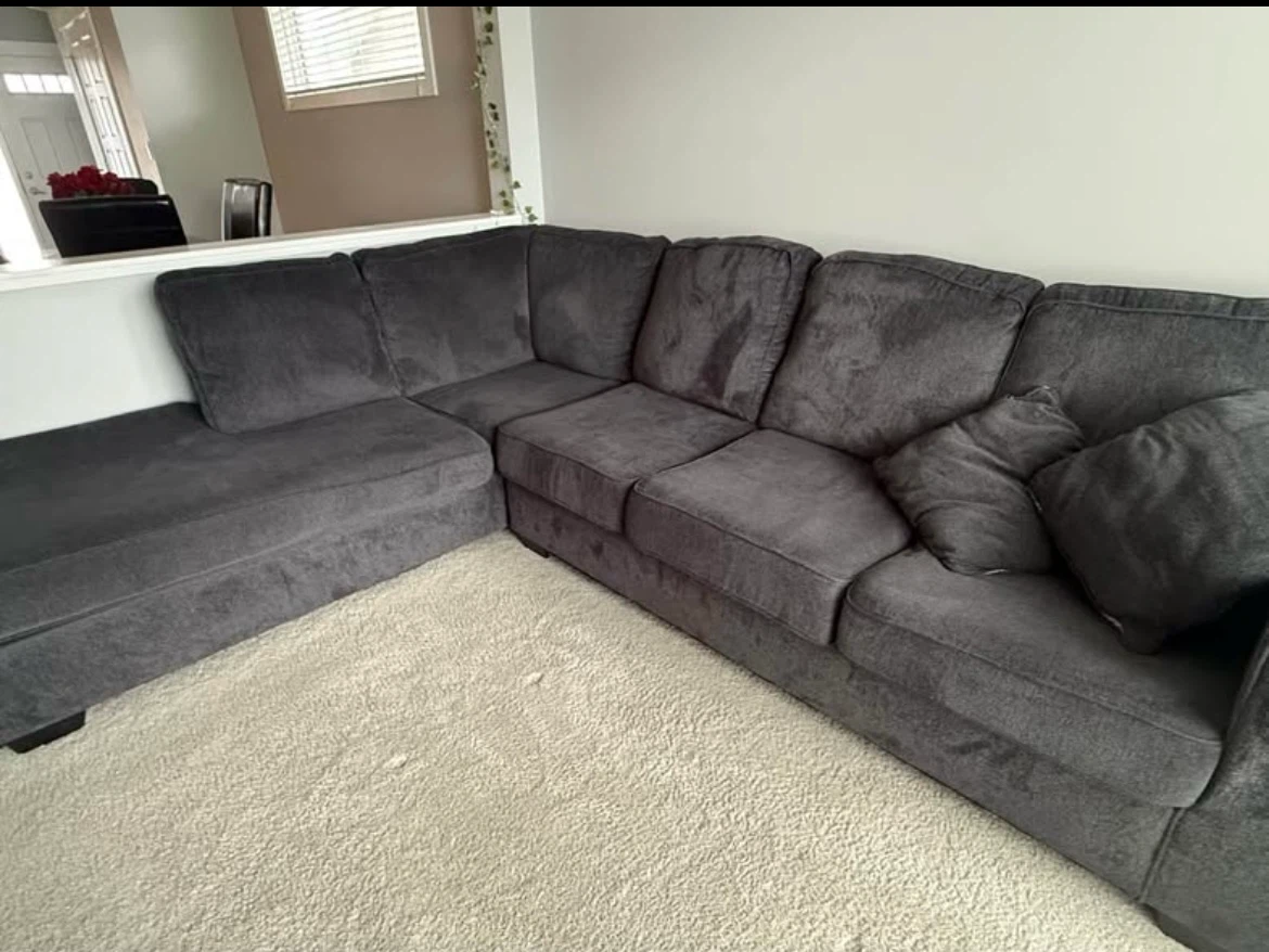 L shaped sectional sofa - photo 2