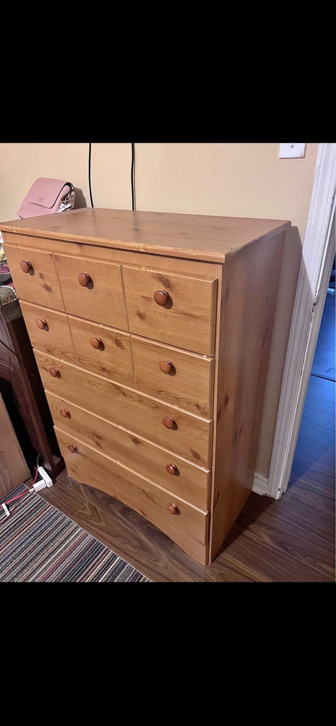 Pine 6-Drawer Dresser