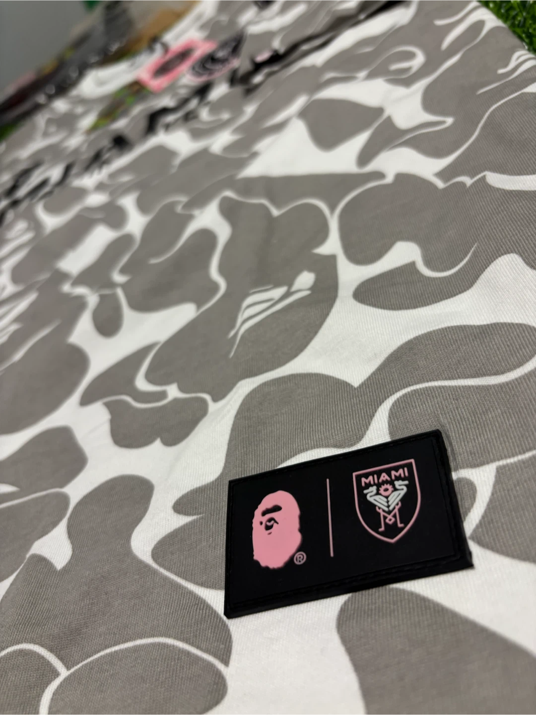 A Bathing Ape x Inter Miami CF Camo T-Shirt - photo 3