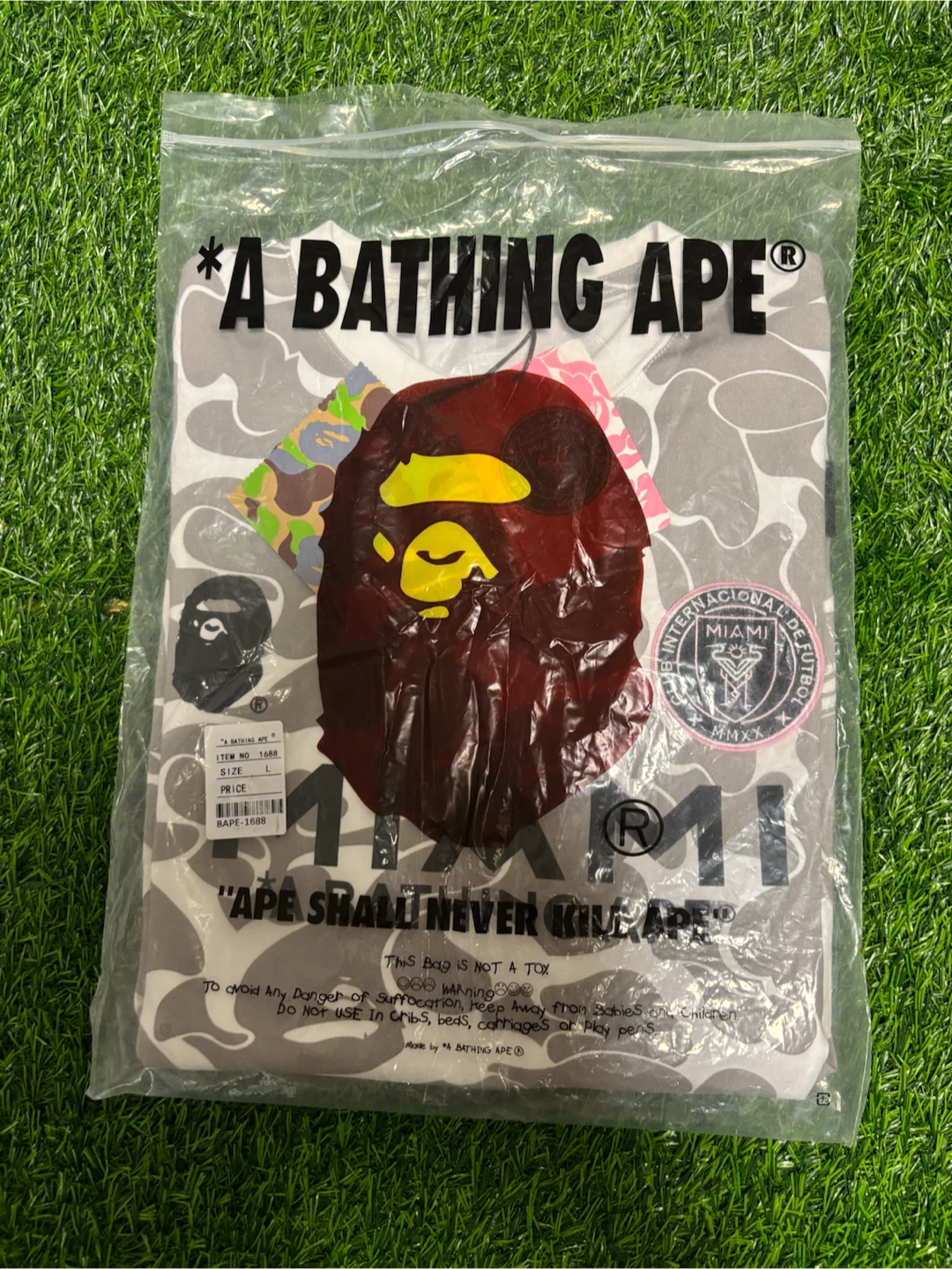 A Bathing Ape x Inter Miami CF Camo T-Shirt - photo 5