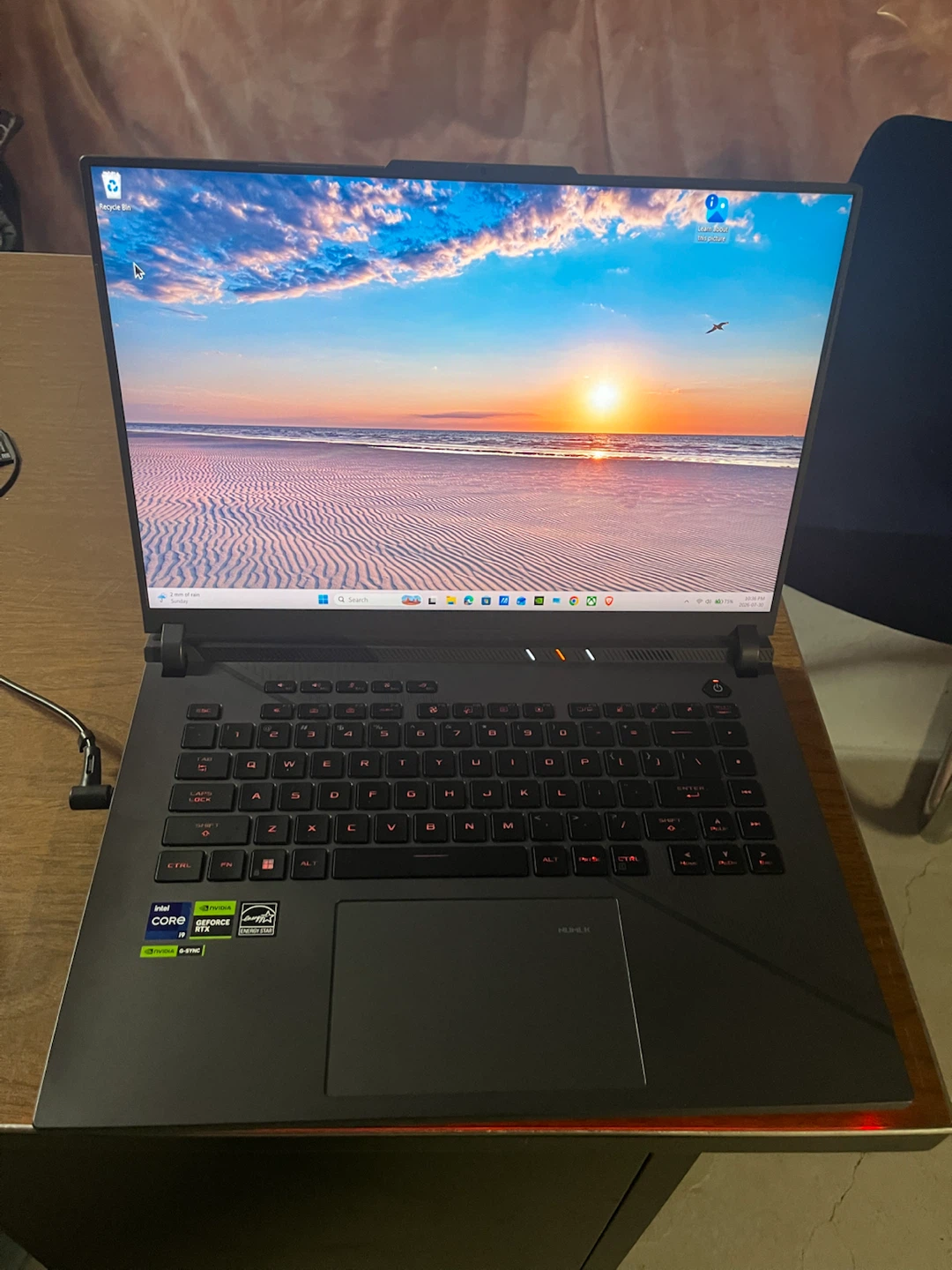 ASUS ROG Strix G16 - i9 14th gen - photo 3