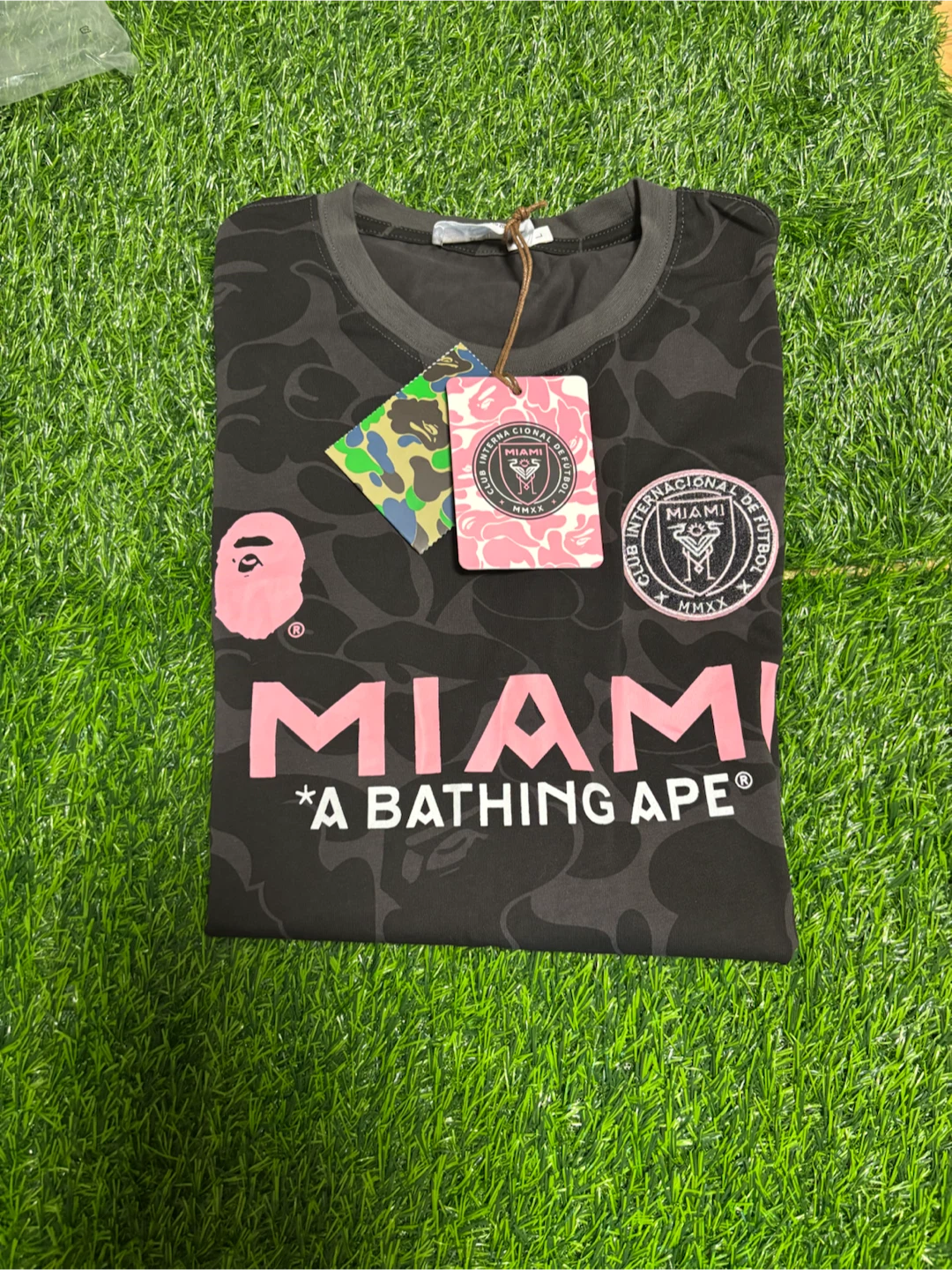 A Bathing Ape x Miami FC Camo T-Shirt