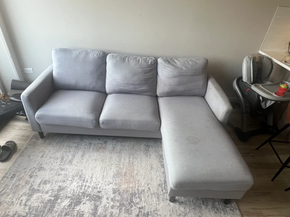 Light Gray Sectional Sofa