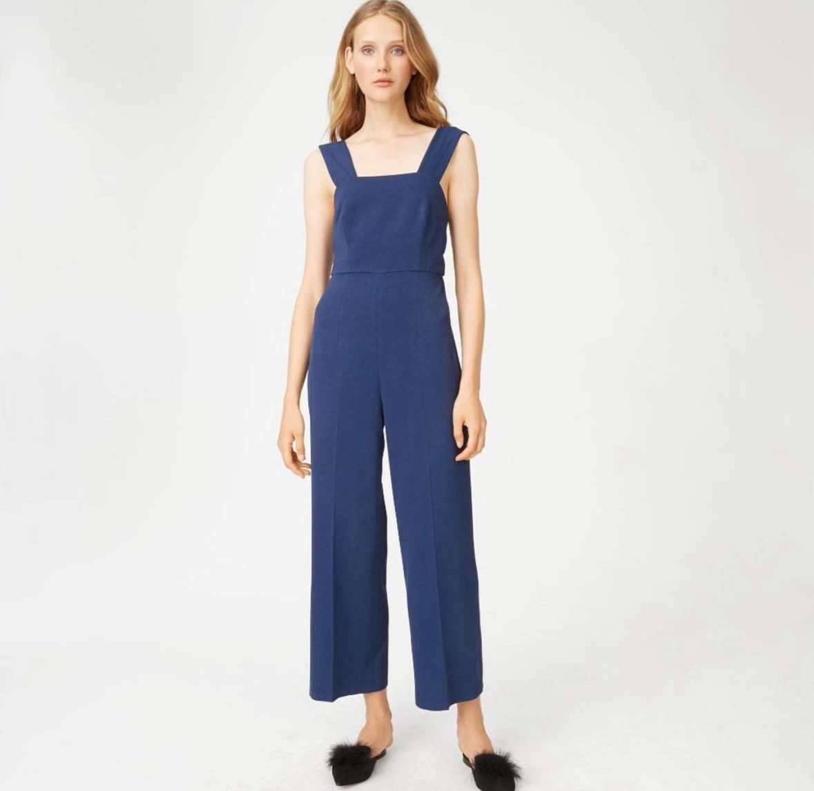 Club Monaco Navy Blue Jumpsuit Size 0