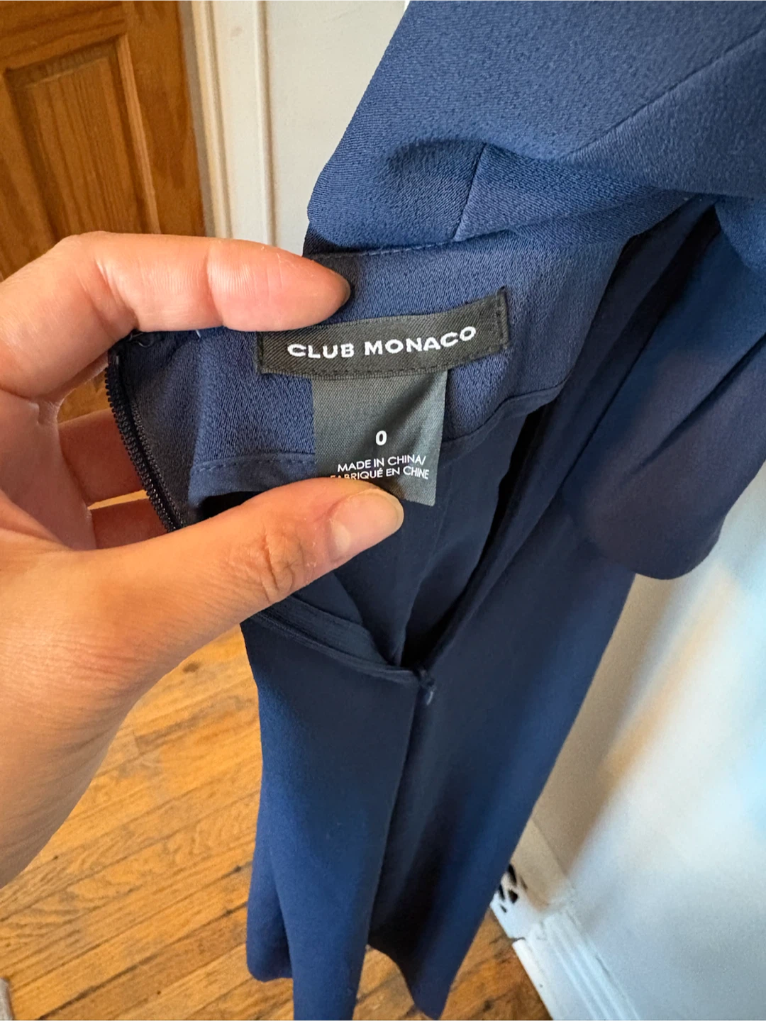 Club Monaco Navy Blue Jumpsuit Size 0 - photo 3