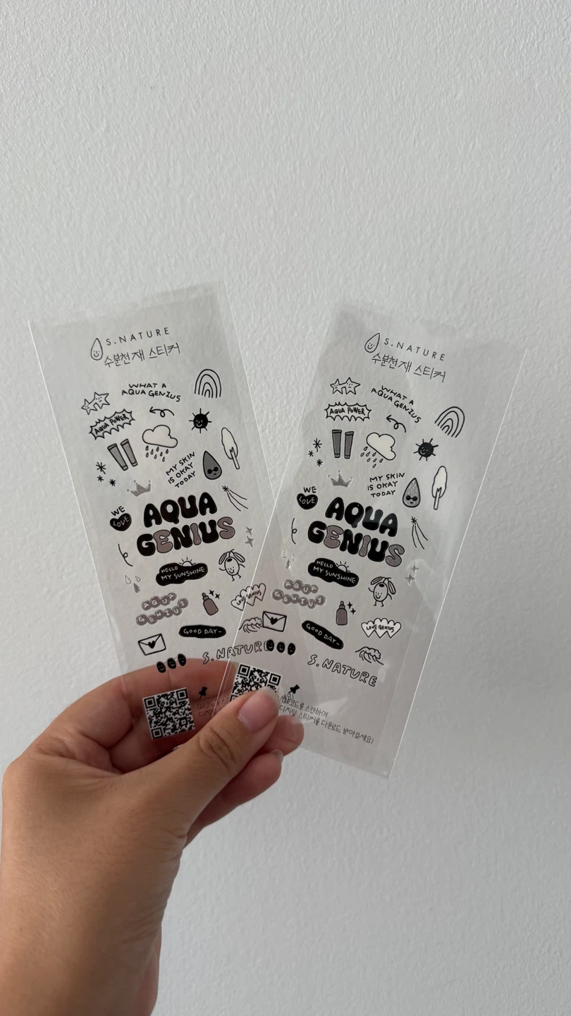 S. NATURE Aqua Genius Stickers
