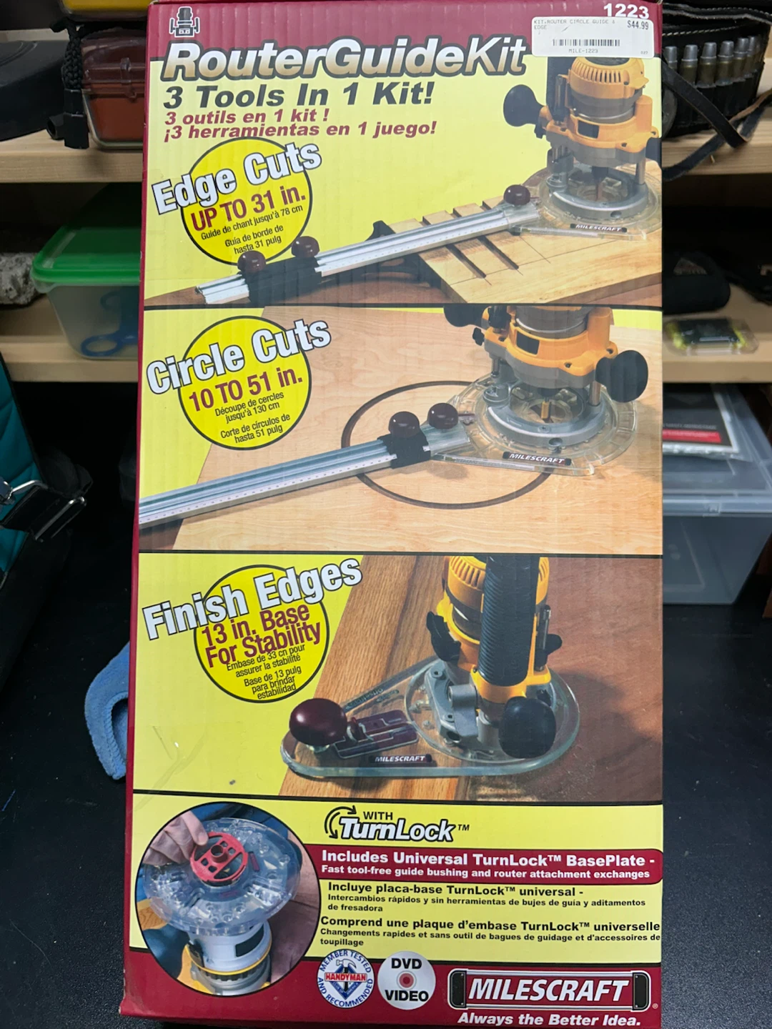 Milescraft Router Guide Kit - 3 Tools In 1