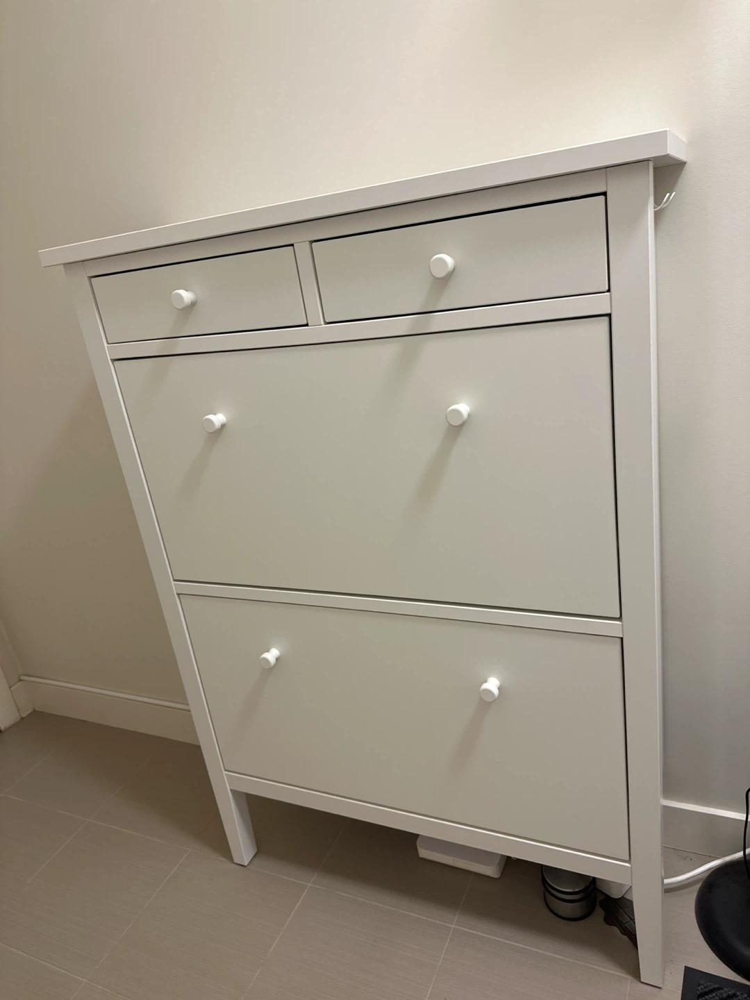IKEA Hemnes Shoe Cabinet with Drawers