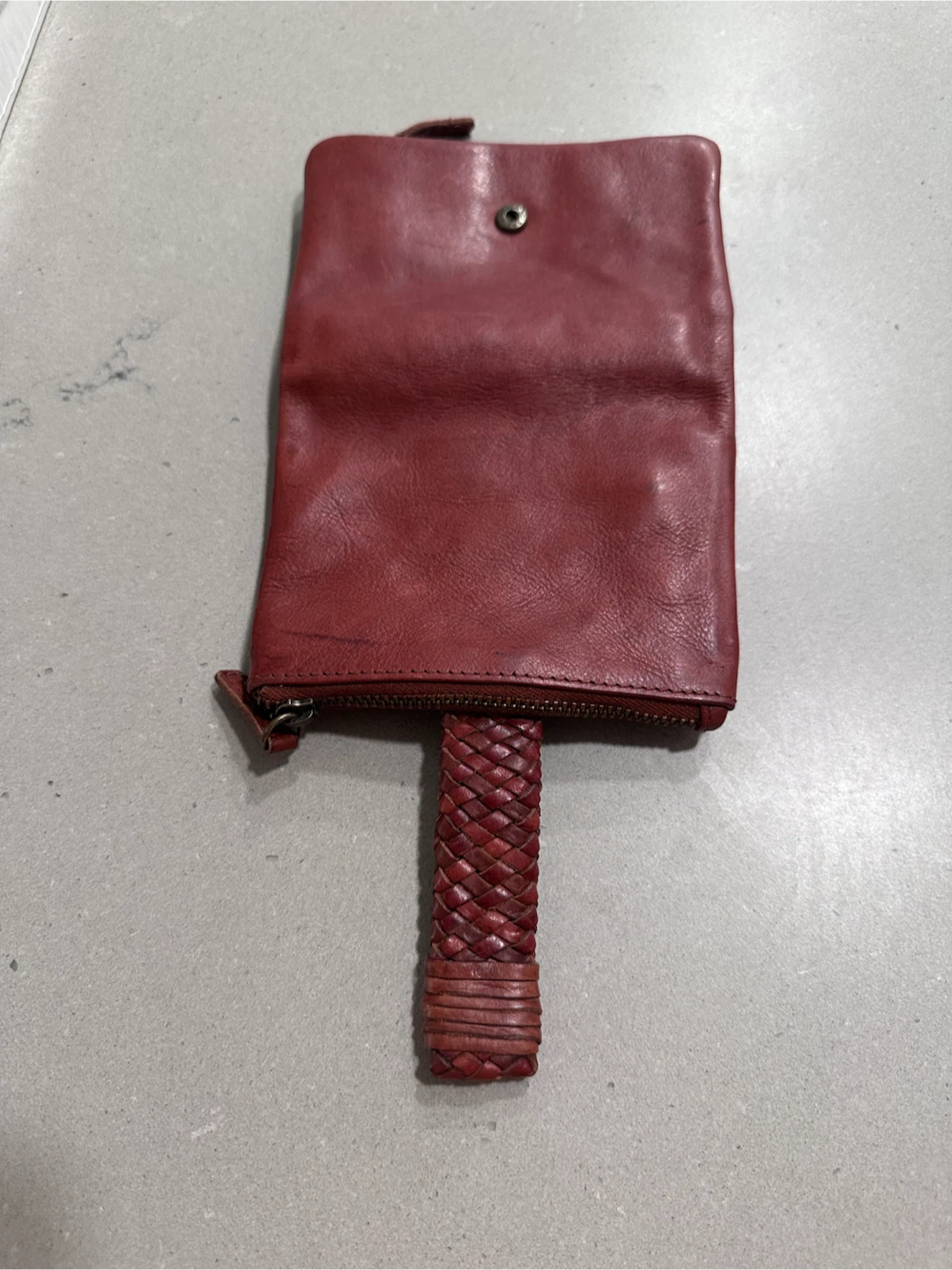 Brownish Red Leather Wallet - photo 5