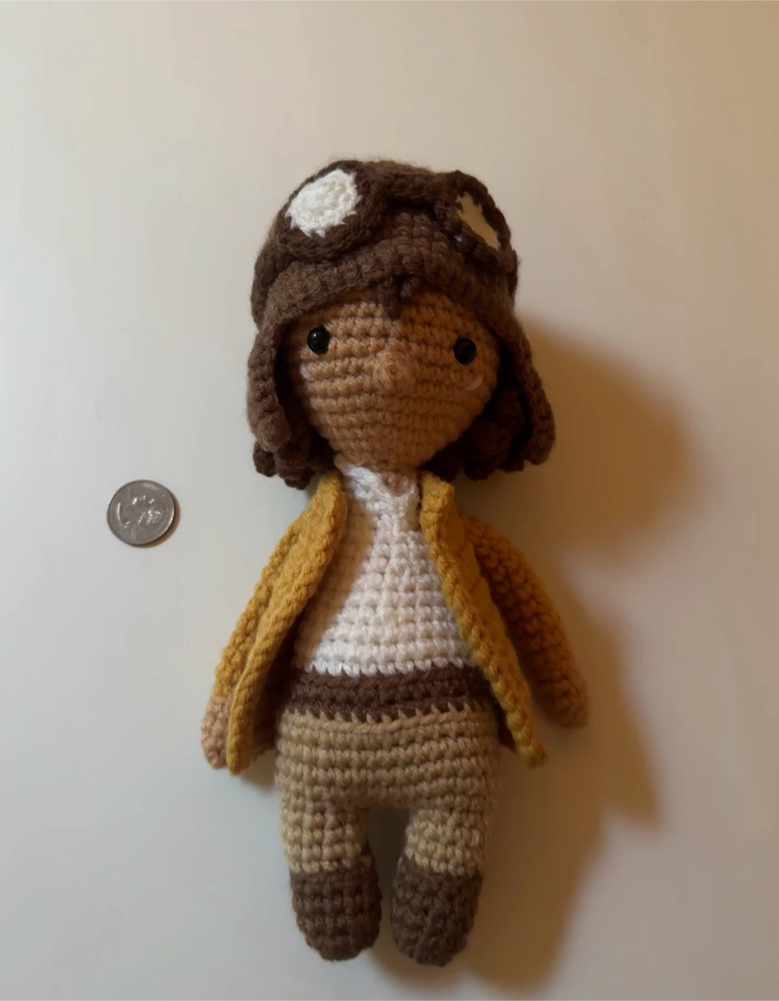Handmade Historical Women Crochet Dolls