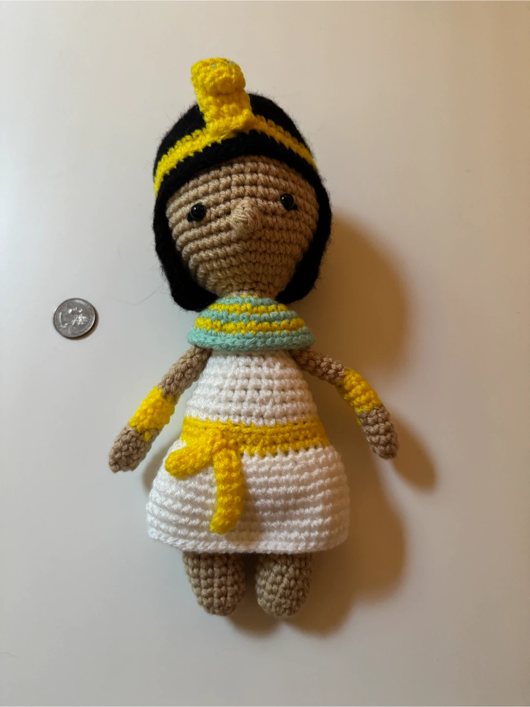 Handmade Historical Women Crochet Dolls - photo 3