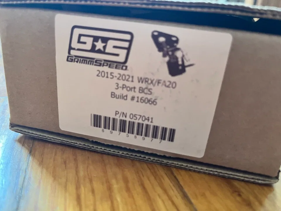 Grimmspeed 2015-2021 WRX/FA20 3-Port BCS - photo 2
