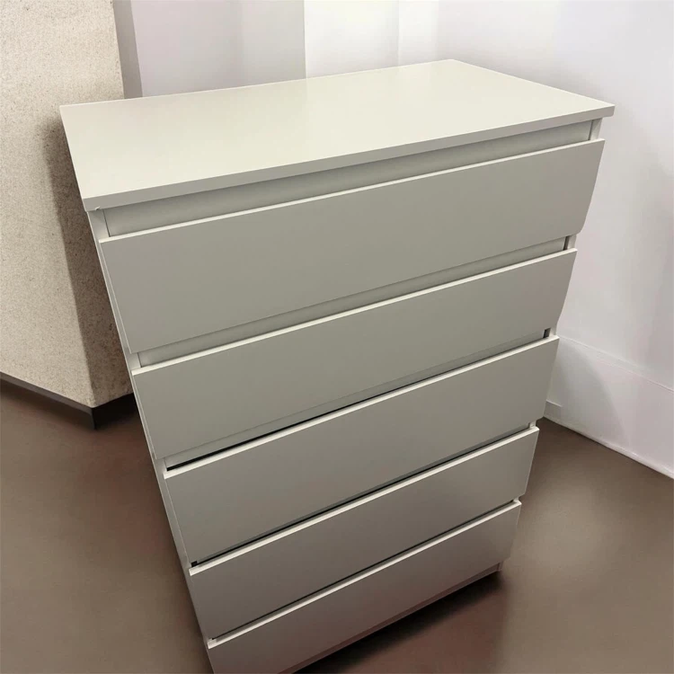 White 6-Drawer Dresser - photo 5