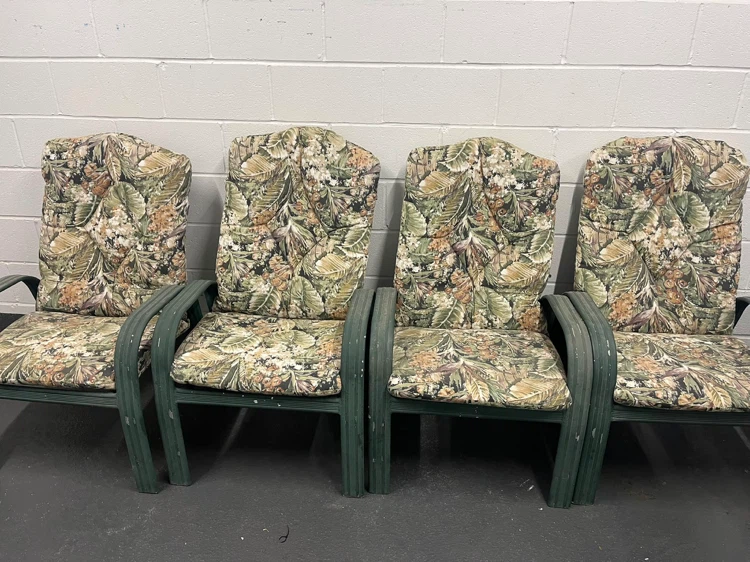 Set of 4 Luxury Patio Armchairs - photo 3