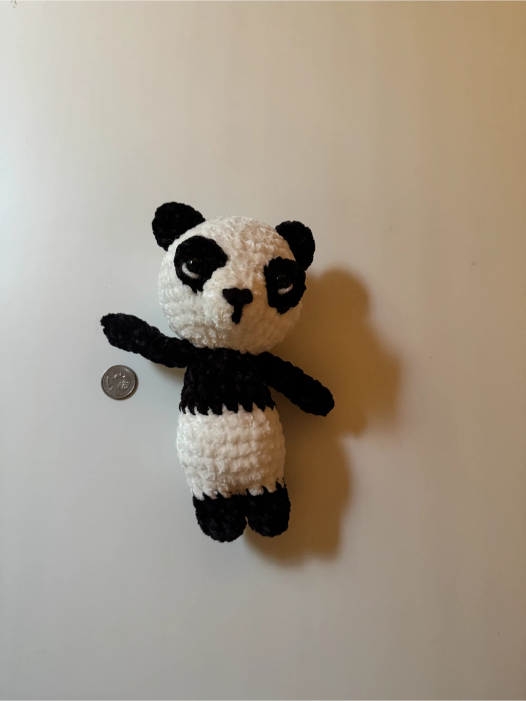 Handmade Crochet Panda Plush Toy
