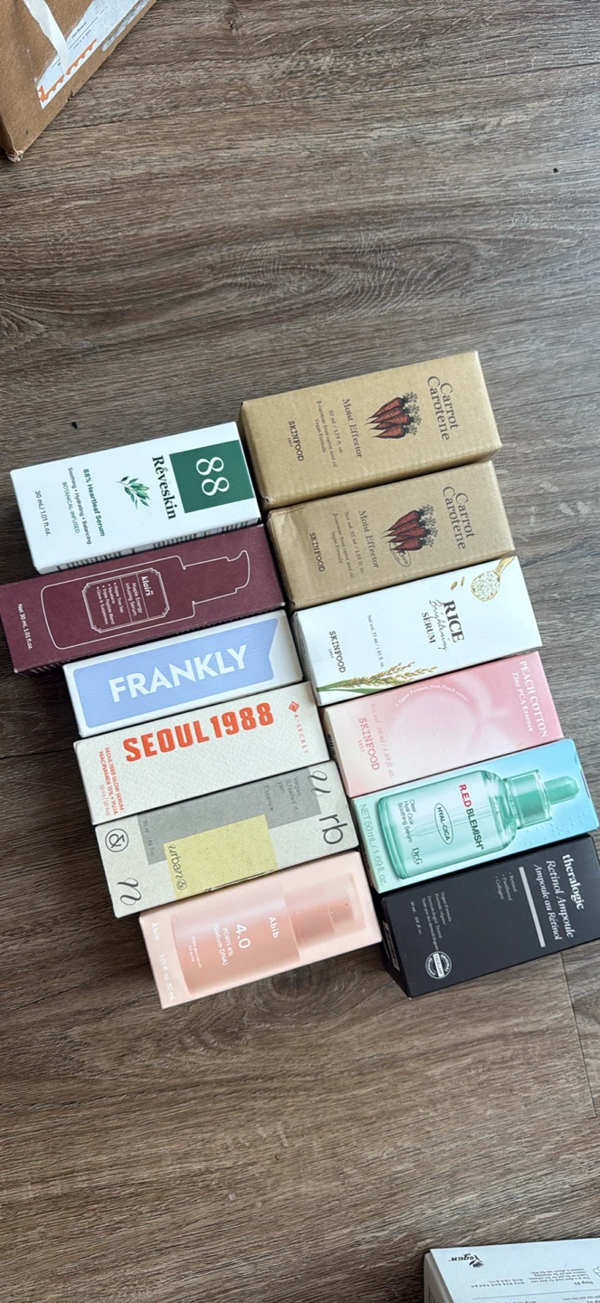 Assorted Skincare Serums and Essences - Various Brands