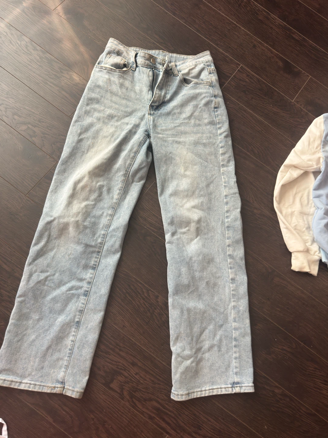 Women's Grey Cargo Pants and Wide Leg Sweatpants