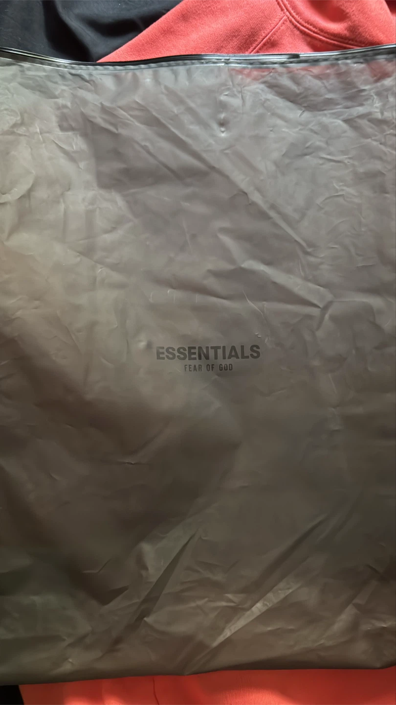 Fear of God Essentials Hoodie Coral - photo 4