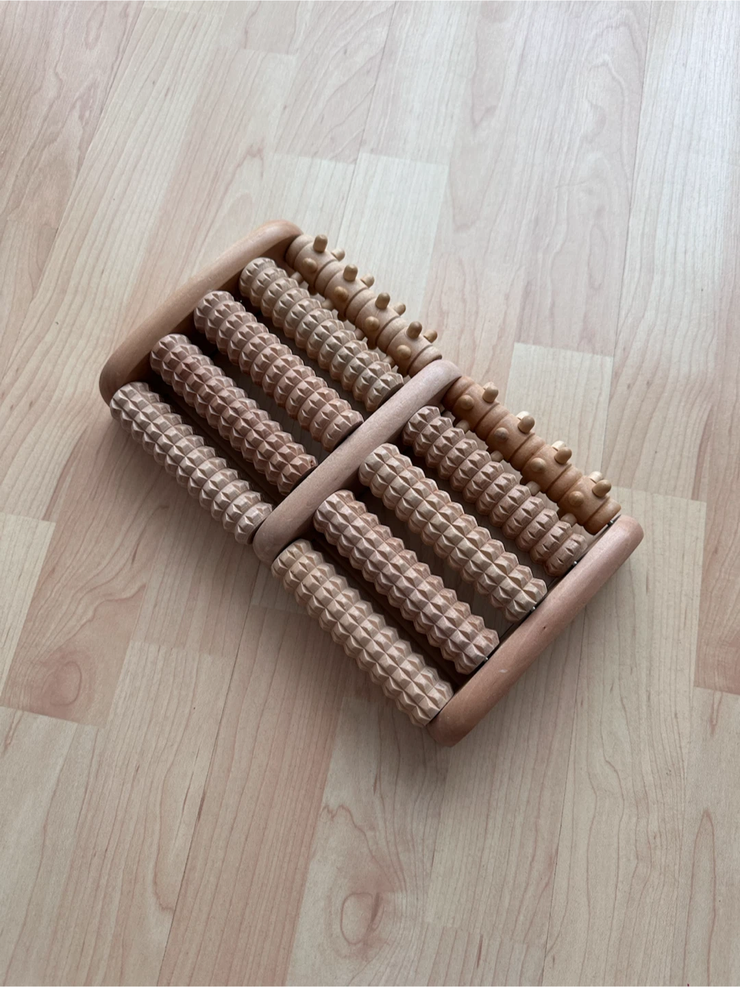 TheraFlow Wooden Foot Roller Massager