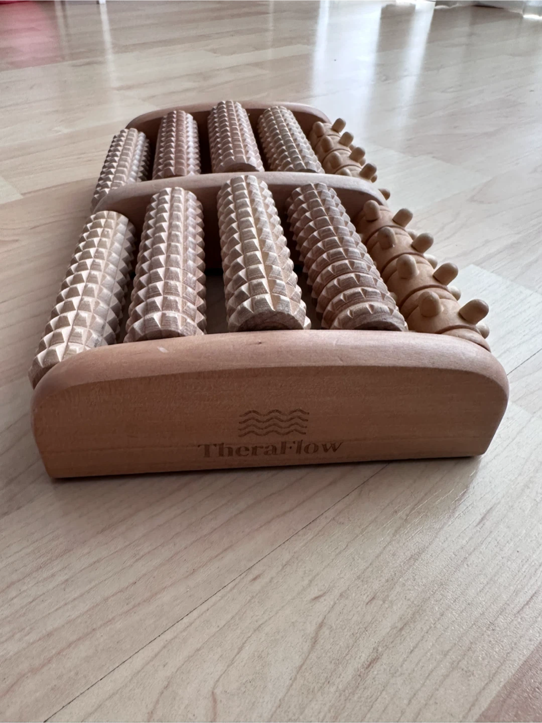 TheraFlow Wooden Foot Roller Massager - photo 2