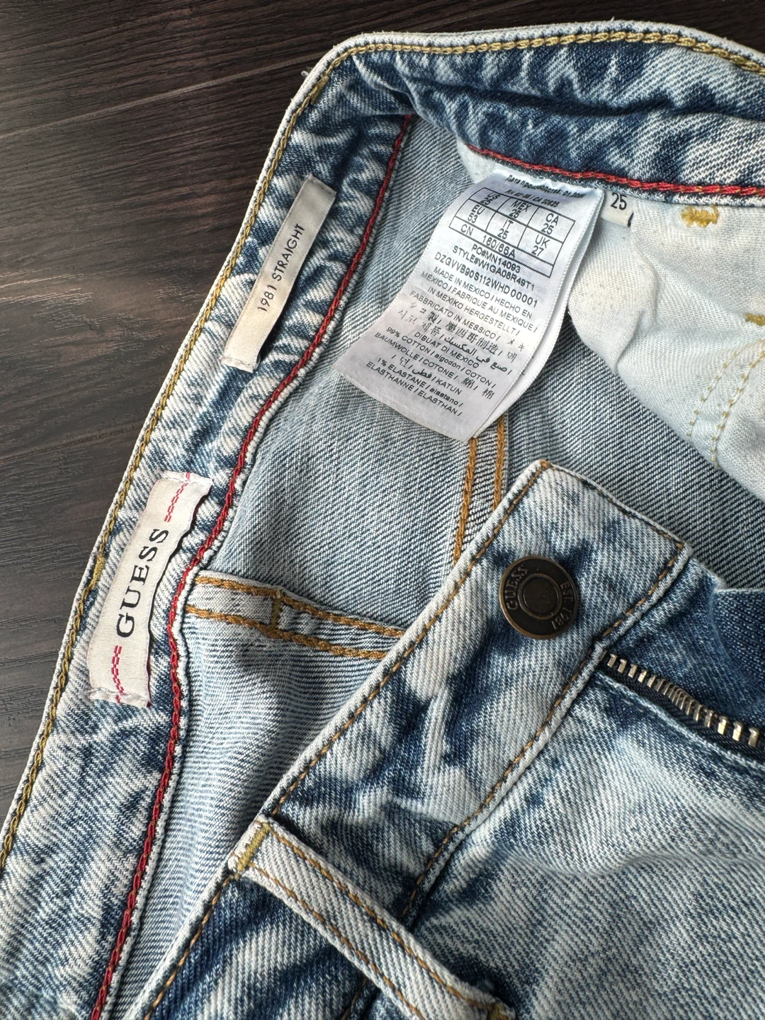 Guess Jeans 1981 Straight Fit Light Wash - photo 2