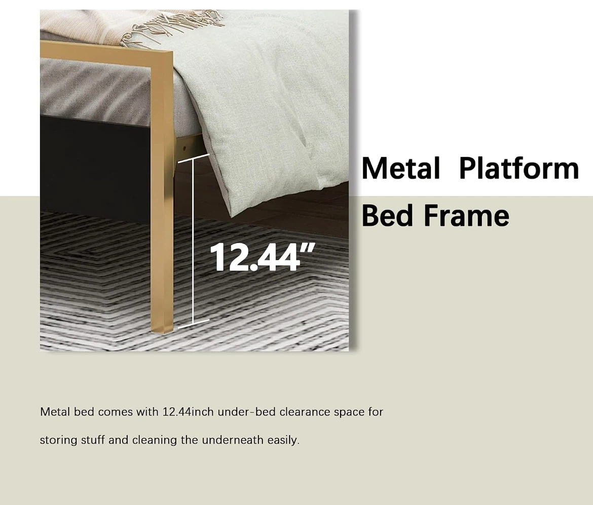 King Size Metal Bed Frame - photo 5