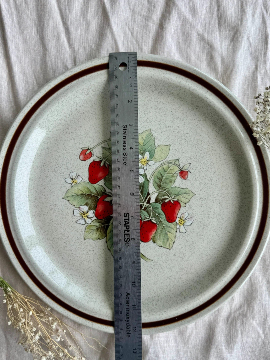 Mid-Century Modern strawberry Plate 🎀 - photo 2