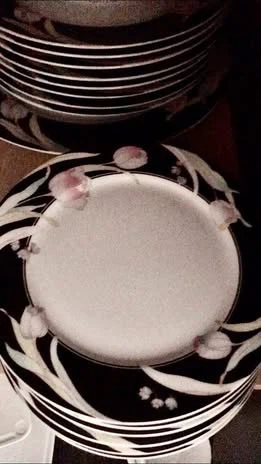 Floral Design Dinner set